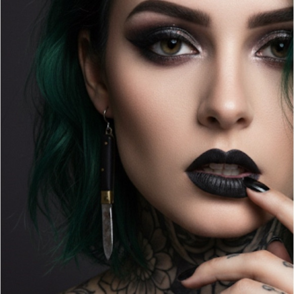 Folding Knife Earring